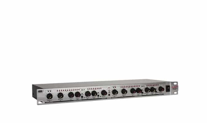 COMPRESOR LIMITADOR 2 CANALES CON GATE TECSHOW CL-8000