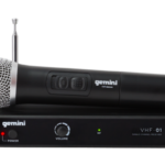 MICROFONO INALAMBRICO DE MANO VHF GEMINI VHF-01M KARAOKE DJ