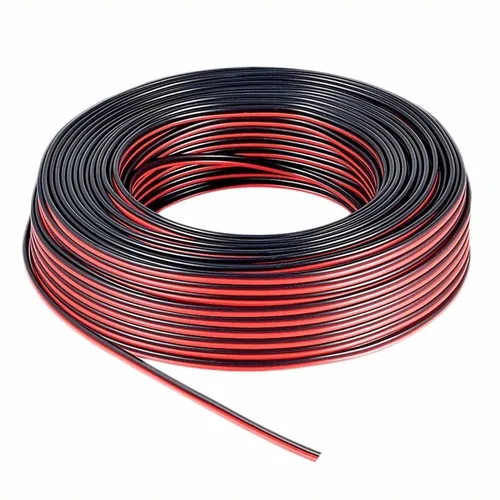 Cable Parlante Bafle Rojo Negro 2 X 1 X 100 Metros