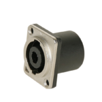 Conector Metalico Speakon Hembra Posterior Stagelab SPK-4HPM