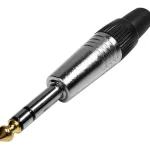 Venetian Lc3004 Conector Plug Ficha 6.3 Mm Stereo