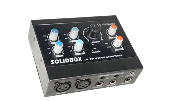 Interface De Audio USB Tecshow Sound Solidbox