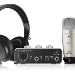 Kit De Grabación Behringer U-phoria Studio C1 Um2 Hps50p