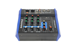 Mezclador Activo De 4 Canales Tecshow Sound Blue Active 4