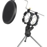 Kit Radio Venetian Ds-300A Soporte Mesa Microfono Antipop