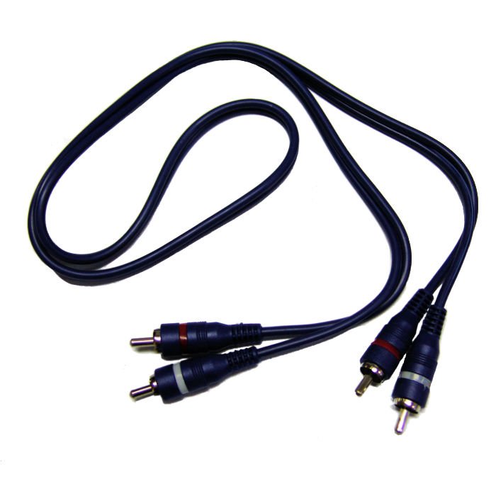 Cable Armado Artekit Linea Blue De 2X2Rca 0.9Mts