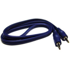 Cable Armado Artekit Linea Blue De 3.5St X 3.5St Rca 0.9Mts