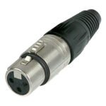Neutrik Nc3fx Conector Ficha Canon Hembra A Cable Xlr Ntk