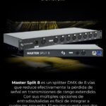 Splitter DMX Tecshow Lighting Master Split 8