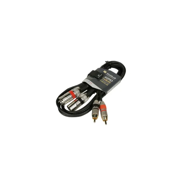 Cable RCA a XLR Stagelab RCA-XLR-2M