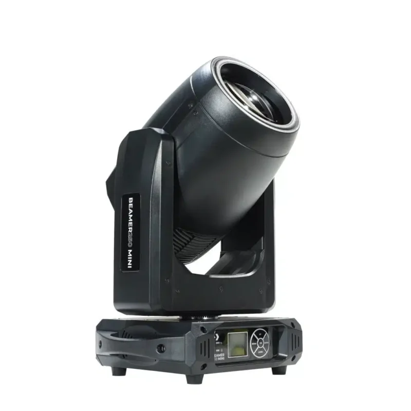 Cabezal móvil beam con anillo RGB Tecshow Lighting Beamer 250 Mini