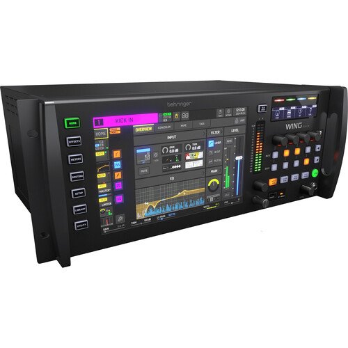 Consola de mezcla digital Behringer WING RACK de 48 canales y 28 buses