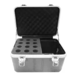Flightcase para 12 microfonos Apogee Mic-12