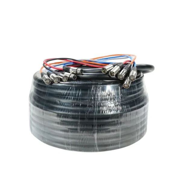 Manguera híbrida de 50 m con conectores RJ45 XLR Stagelab SNK-3RJ45-2XLR-50M