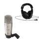 Pack Behringer Microfono C1U Usb + Auriculares Hpm1000-BK