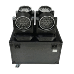 Cabezal Movil Wash Con Aro Led Mac Aura 19 Leds 15 Watts Kit 4U