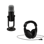 Pack Behringer Microfono BigFoot Auriculares HPM1000-BK