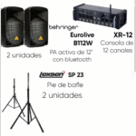 X Air Pack Behringer XR 12 Behringer Eurolive B112W Lexsen SP23
