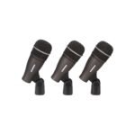 Set de 3 micrófonos para batería Samson DK703
