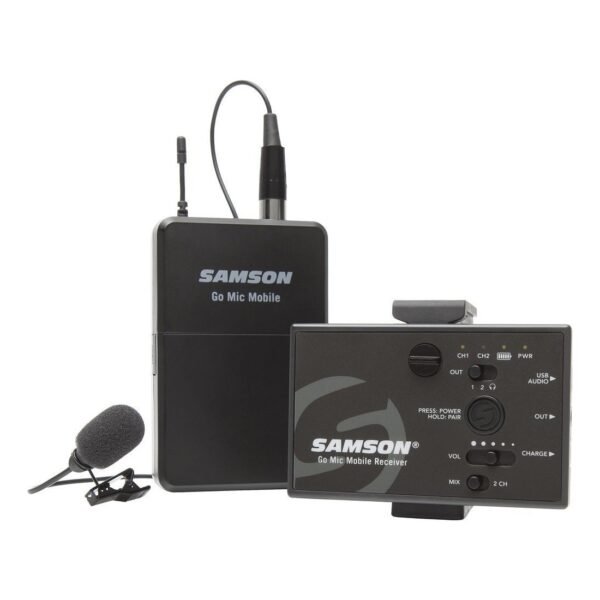 Sistema inalámbrico de Corbatero para celulares Samson GoMic Mobile
