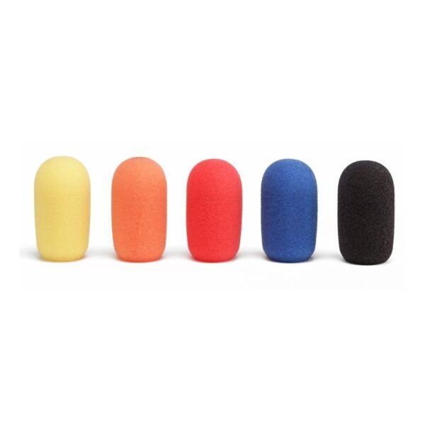 Pack de 5 paravientos para micrófonos corbateros Samson WS5E