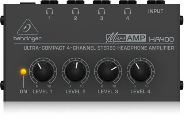 Amplificador de Auriculares 4 Canales Behringer HA400