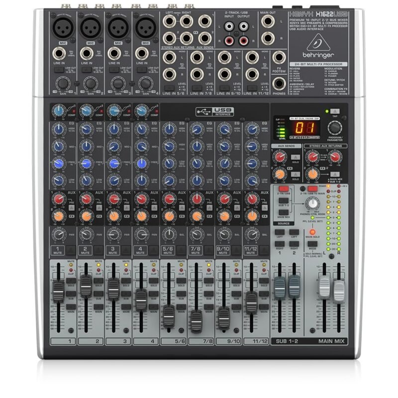 Consola Analoga 16 Canales Behringer Xenyx X1622USB