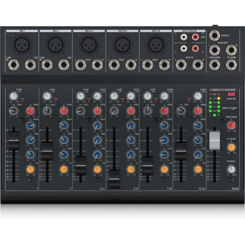 Consola Analogica 10 Canales Behringer Xenyx 1003B