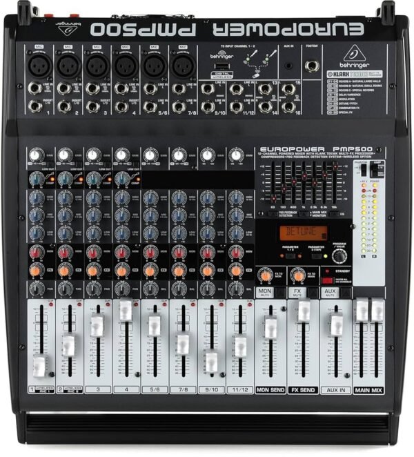 Mezclador Autoamplificado Behringer Europower PMP500