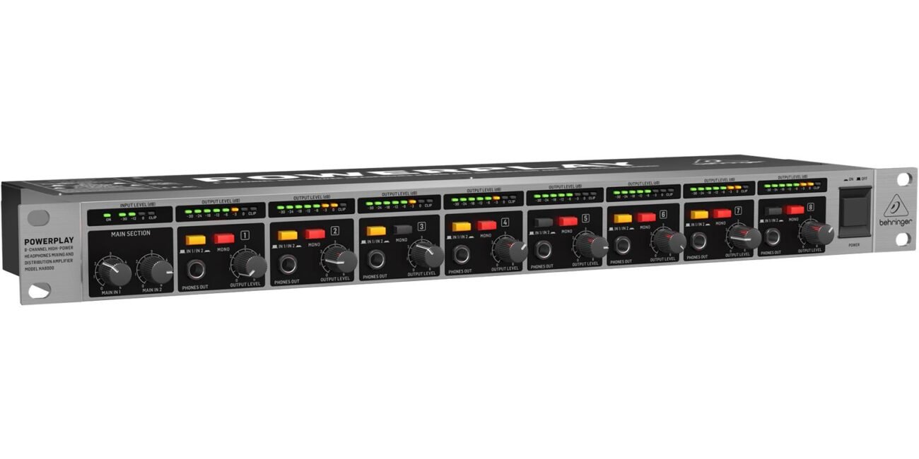 Amplificador de Auriculares Behringer Ha8000