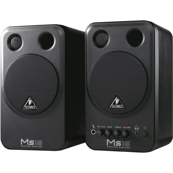 Set 2 Monitores Activos Behringer MS16