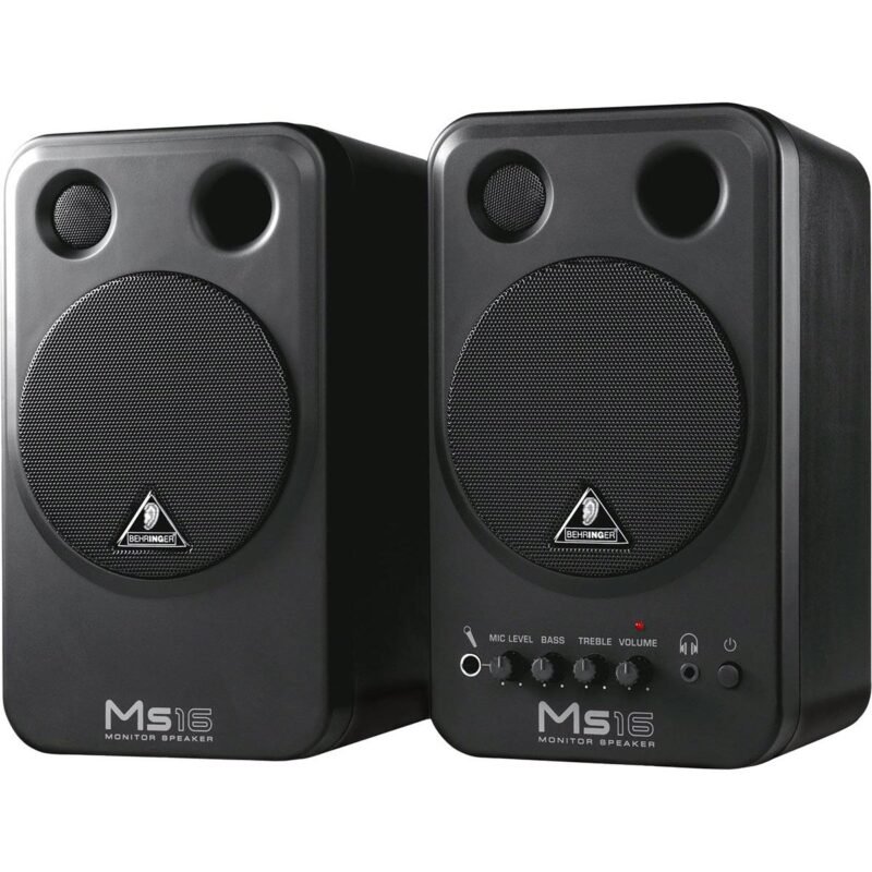 Set 2 Monitores Activos Behringer MS16