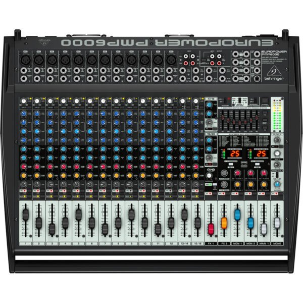 Mezclador Autoamplificado Behringer Europower PMP6000