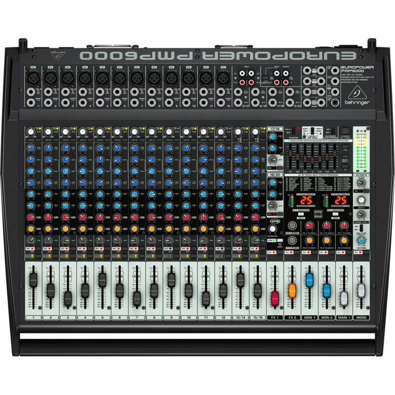 Mezclador Autoamplificado Behringer Europower PMP6000