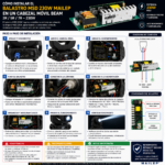 Mailep Fuente Balasto 230w Beam Lámpara Cabeza Movil 2 5 7R - Imagen 4