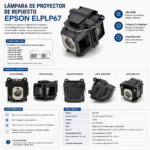 Lampara P/ Proyector Epson S11 X11 S12 X12 X14 H436a Elplp67 - Imagen 6