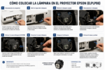 Lampara Para Proyector Epson S27 S31 Cinema 640 Elplp88 - Imagen 6