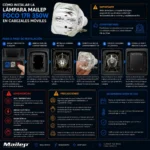 Lámpara Cabezal Movil Hri 17r 350w Marca Mailep Descarga - Imagen 8