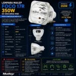 Lámpara Cabezal Movil Hri 17r 350w Marca Mailep Descarga - Imagen 7