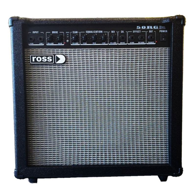 Ross G-50R Amplificador Para guitarra 50w Parlante 12"