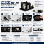 Lampara Para Proyector Epson V13h010l97 Elplp97 - Imagen 3