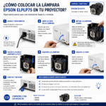 Lampara Generica Proyector Para Epson Elplp75 1940w 1945w - Imagen 4
