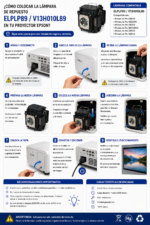 Lámpara De Repuesto Para Proyector Elplp89 /v13h010l89 - Imagen 8