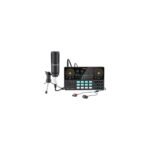 Maono AU-AM200S1 Kit Podcast AM200S1 Mixer AM200 Microfono Condenser PM360 Tripode de mesa Auriculares In Ear - Imagen 3