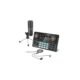 Maono AU-AM200S1 Kit Podcast AM200S1 Mixer AM200 Microfono Condenser PM360 Tripode de mesa Auriculares In Ear