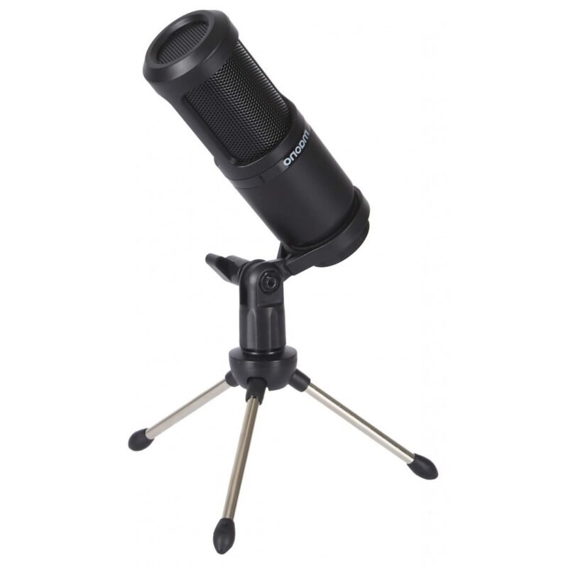 Maono AU-PM360TR Microfono Condenser Cardioide XLR C/ Soporte tripode de mesa + Windscreen + Cable XLR-mini plug 3,5m