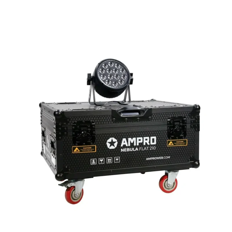 KIT de 10 Par LED DMX Tecshow Nebula Flat 210 KIT