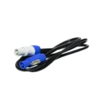 Cable Powercon macho-hembra de 2 metros Stagelab PWC-MH-2M